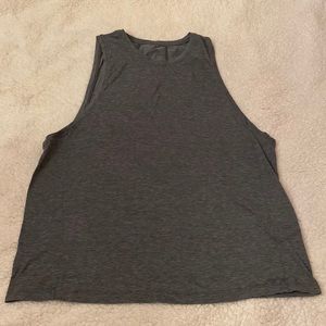 Grey Lululemon tank top